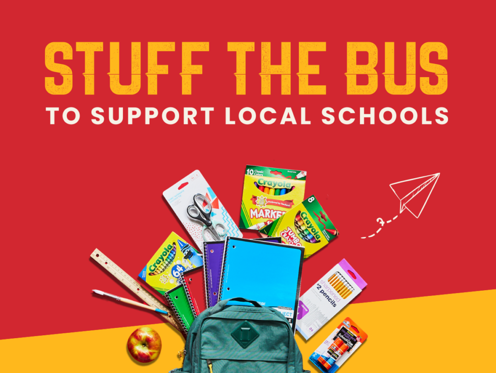 Stuff the Bus to support local schools